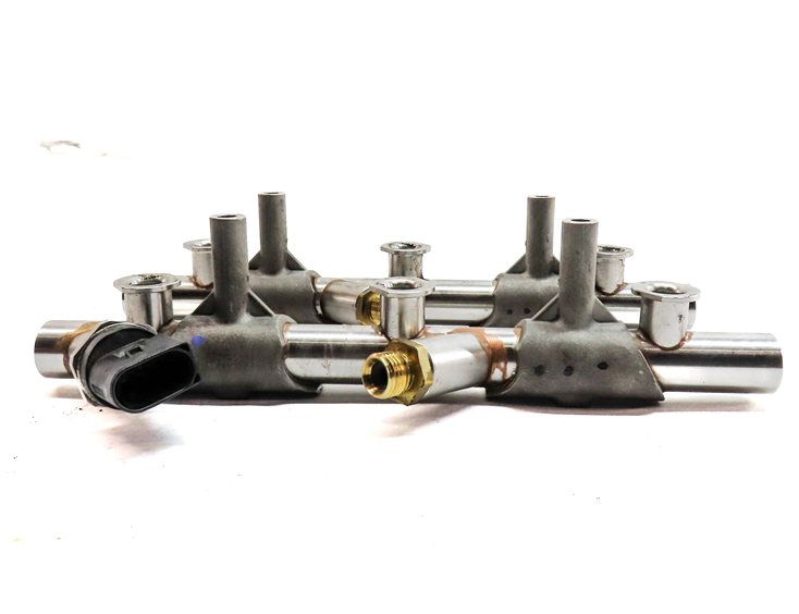 Thumbnail 3: 2017 AUDI Q7 (4M) 3.0L SUPER (CREC) ENGINE FUEL INJECTOR RAIL SET/ 2