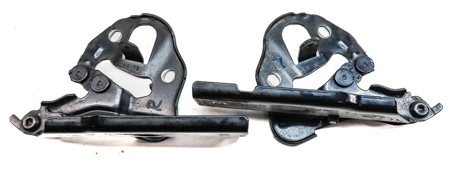 Thumbnail 3: 2017-2024 AUDI Q7 SQ7 (4M) FRONT LEFT & RIGHT HOOD LID HINGE LIFT SET/2 (Blue)