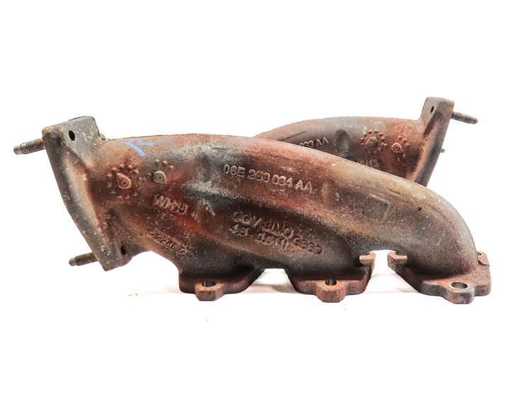 Thumbnail 3: 17-19 AUDI A7 Q5 Q7 (C7 B8 4M) 3.0L SUPER LEFT & RIGHT EXHAUST MANIFOLD SET/2