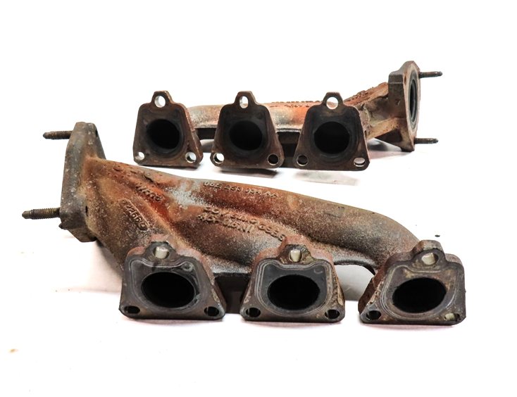 Thumbnail 4: 17-19 AUDI A7 Q5 Q7 (C7 B8 4M) 3.0L SUPER LEFT & RIGHT EXHAUST MANIFOLD SET/2