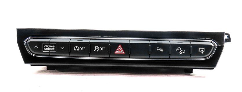 Thumbnail 3: 17 AUDI Q7 4M AUTO START PARK ASSIST HILL DESCENT TRACTION CONTROL HAZARD PANEL