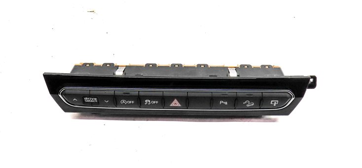 Thumbnail 4: 17 AUDI Q7 4M AUTO START PARK ASSIST HILL DESCENT TRACTION CONTROL HAZARD PANEL