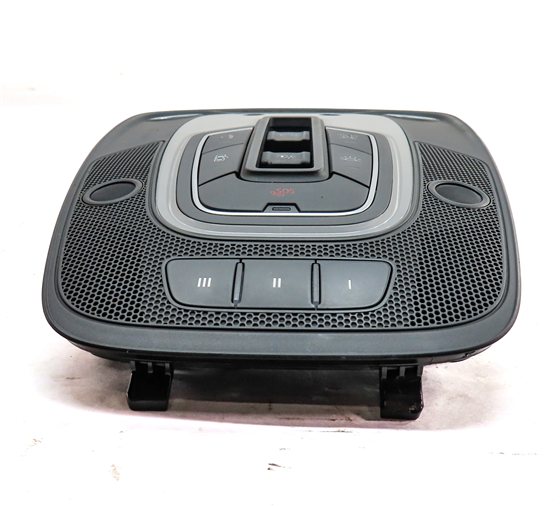 Thumbnail 3: 2017 AUDI Q7 (4M) FRONT INTERIOR OVERHEAD DOME MAP READING LIGHT LAMP (Black)