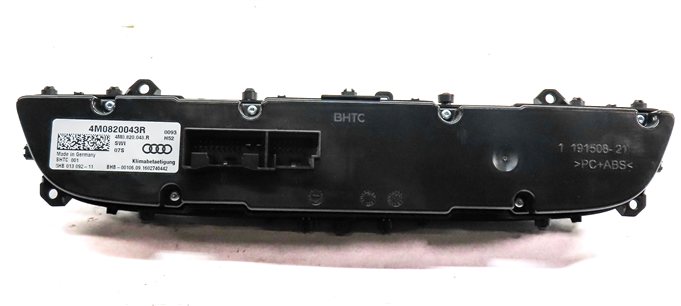 Thumbnail 6: 17-19 AUDI Q7 4M FRONT AC HEATER CLIMATE CONTROL PANEL w/ HEATED SEAT w/o VENTED
