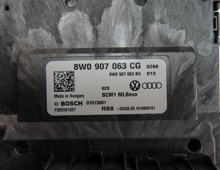 Thumbnail 9: 17 AUDI Q7 4M 3.0L SUPER ENGINE CREC SPEEDOMETER ECM ANTI THEFT MODULE KEY SET