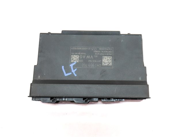 2017-2020 AUDI Q7 (4M) FRONT LEFT DRIVER SEAT ADJUST ADJUSTMENT CONTROL MODULE