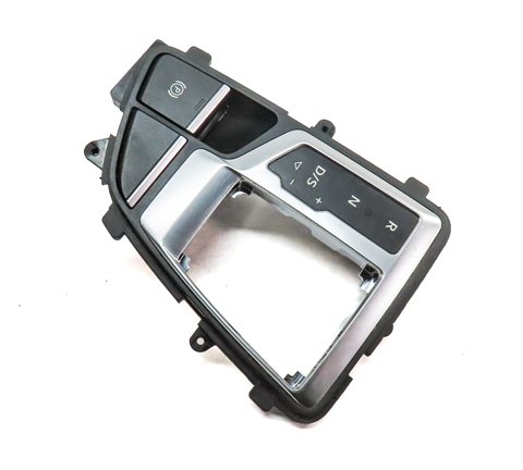2017 AUDI Q7 (4M) FRONT AUTO TRANSMISSION SHIFT INDICATOR TRIM w/PARK BUTTON