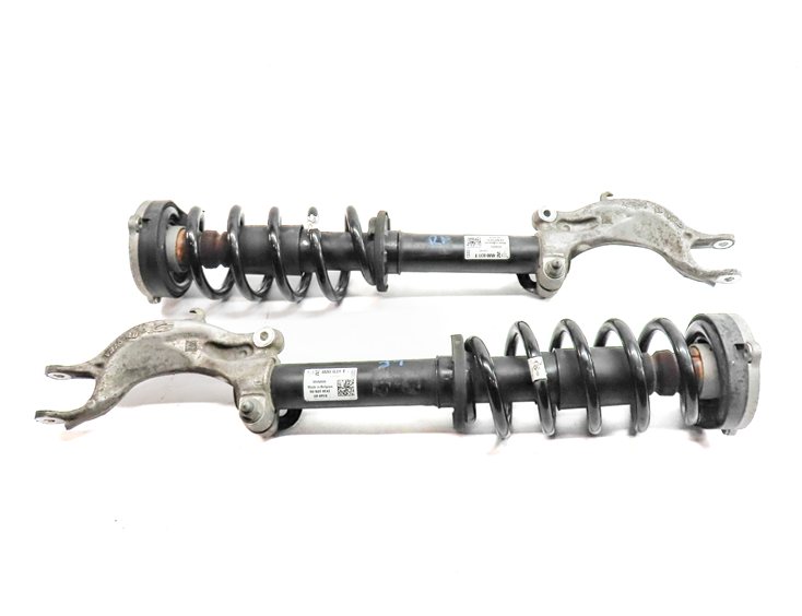 2017-2020 AUDI Q7 (4M) FRONT LEFT & RIGHT SUSPENSION SHOCK STRUT SET-2