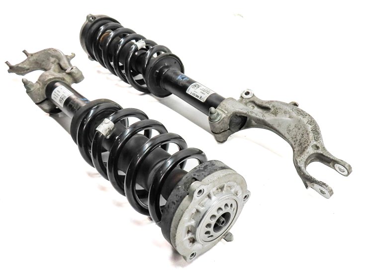 Thumbnail 4: 2017-2020 AUDI Q7 (4M) FRONT LEFT & RIGHT SUSPENSION SHOCK STRUT SET-2