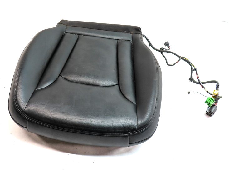 Thumbnail 2: 2017 AUDI Q7 (4M) FRONT RIGHT PASSENGER LOWER MEMORY HEATED SEAT CUSHION (Black)