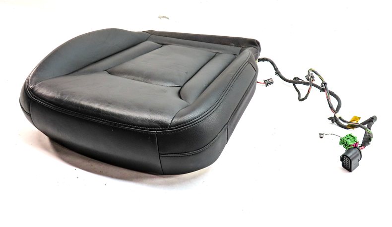 Thumbnail 4: 2017 AUDI Q7 (4M) FRONT RIGHT PASSENGER LOWER MEMORY HEATED SEAT CUSHION (Black)