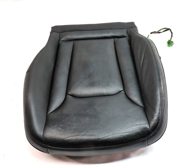 2017 AUDI Q7 (4M) FRONT LEFT DRIVER LOWER MEMORY HEATED SEAT CUSHION (Black)
