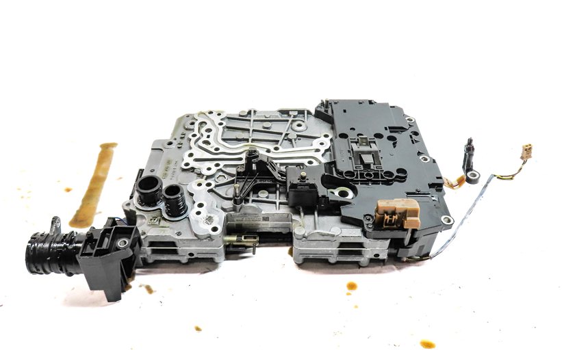 Thumbnail 4: 17-19 AUDI Q7 4M 3.0L AUTOMATIC TRANSMISSION ID SHS VALVE BODY w/HYDRAULIC PUMP