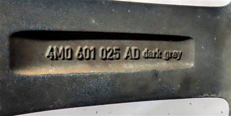 Thumbnail 5: 2017-2019 AUDI Q7 (4M) 20x9 ALUMINUM ALLOY 10-SPOKE WHEEL RIM