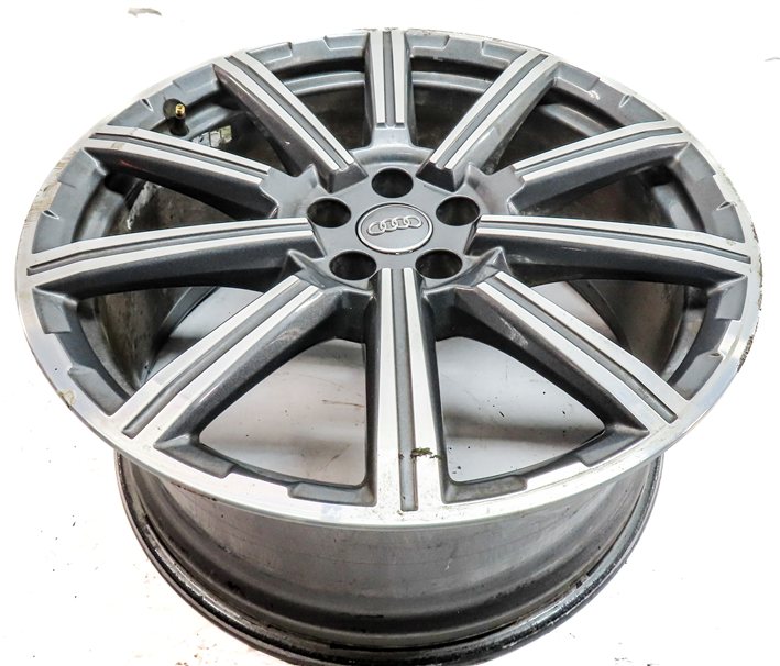 Thumbnail 2: 2017-2019 AUDI Q7 (4M) 20x9 ALUMINUM ALLOY 10-SPOKE WHEEL RIM
