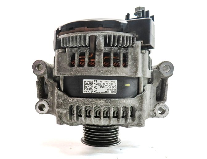 Thumbnail 4: 2017-2019 AUDI Q7 (4M) 3.0L SUPER SUPERCHARGED CREC ENGINE ALTERNATOR 180 AMP