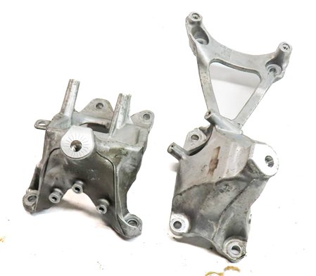 Thumbnail 2: 2017 AUDI Q7 (4M) 3.0L SUPER (CREC) ENGINE MOTOR SUPPORT MOUNT BRACKET SET/2