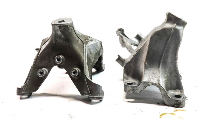 Thumbnail 3: 2017 AUDI Q7 (4M) 3.0L SUPER (CREC) ENGINE MOTOR SUPPORT MOUNT BRACKET SET/2