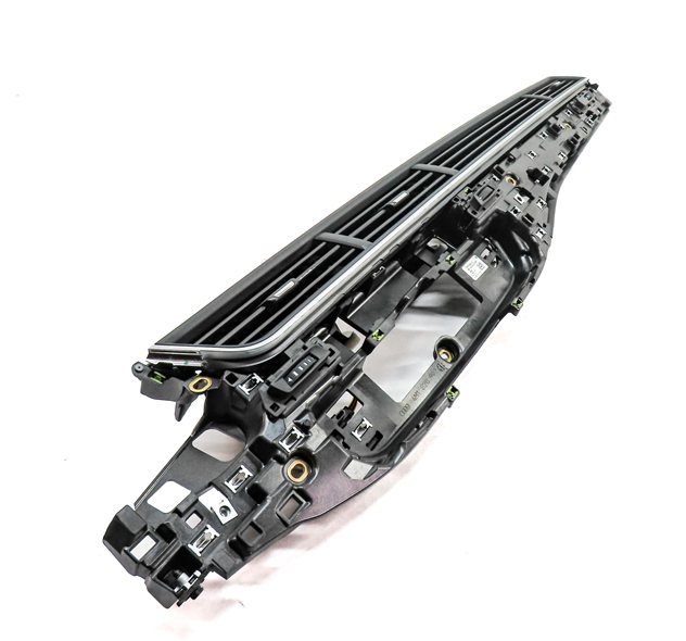 Thumbnail 1: 2017 AUDI Q7 (4M) FRONT CENTER RIGHT DASH HEAT AIR AC HVAC VENT ASSEMBLY (Black)