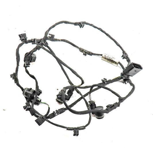 Thumbnail 2: 2017 AUDI Q7 4M FRONT PARK ASSIST PDC DISTANCE CONTROL WIRE SENSOR SET/4 (Blue)