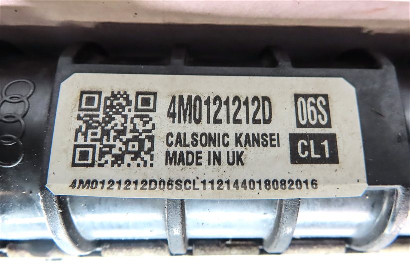 Thumbnail 8: 2017-2019 AUDI Q7 (4M) 3.0L SUPERCHARED ENGINE LEFT DRIVER AUXILIARY RADIATOR