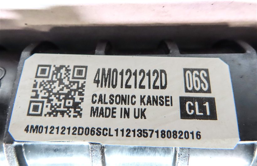 Thumbnail 8: 17-19 AUDI Q7 (4M) 3.0L SUPERCHARED ENGINE AUXILIARY SECONDARY RADIATOR