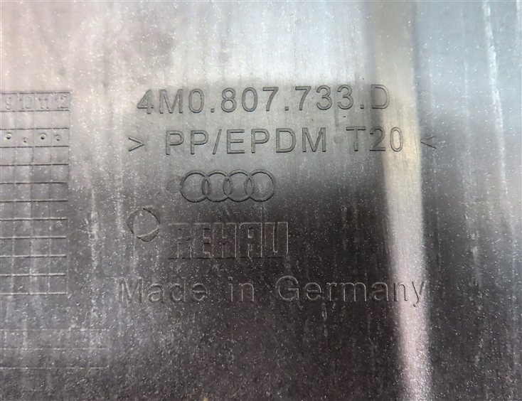 Thumbnail 6: 2017 AUDI Q7 (4M) FRONT LOWER BUMPER VALANCE MOULDING TRIM PANEL