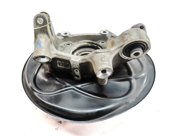 Thumbnail 4: 17-20 AUDI Q7 (4M) REAR LEFT DRIVER SPINDLE KNUCKLE WHEEL BEARING HUB w/ SHIELD