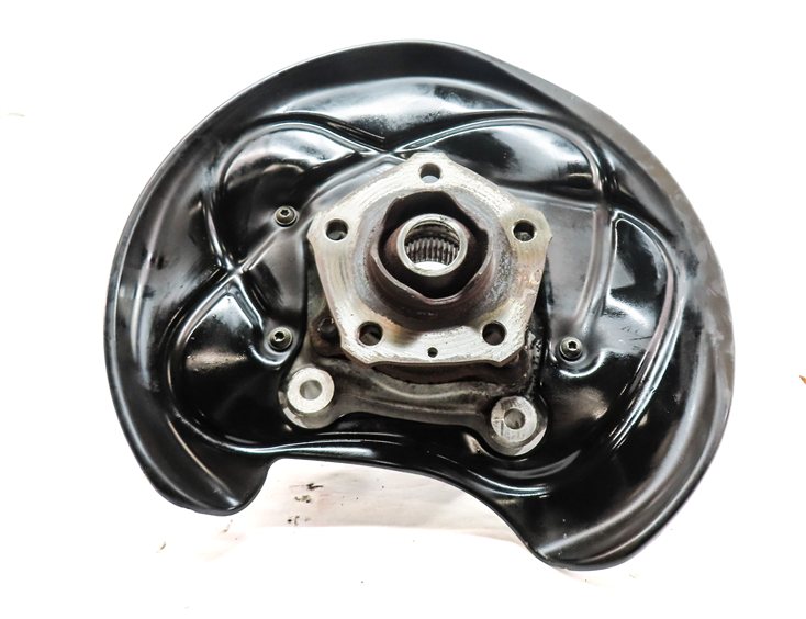 Thumbnail 5: 17-20 AUDI Q7 (4M) REAR LEFT DRIVER SPINDLE KNUCKLE WHEEL BEARING HUB w/ SHIELD