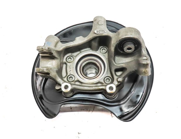2017-2022 AUDI Q7 (4M) REAR RIGHT PASSENGER SPINDLE KNUCKLE WHEEL HUB w/ SHIELD