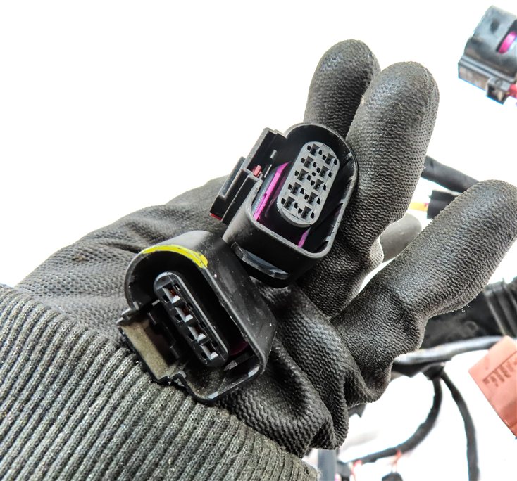 Thumbnail 10: 2017 AUDI Q7 (4M) 3.0L SUPER (CREC) ENGINE MOTOR WIRE WIRING HARNESS LOOM