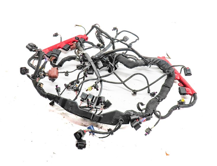 Thumbnail 2: 2017 AUDI Q7 (4M) 3.0L SUPER (CREC) ENGINE MOTOR WIRE WIRING HARNESS LOOM