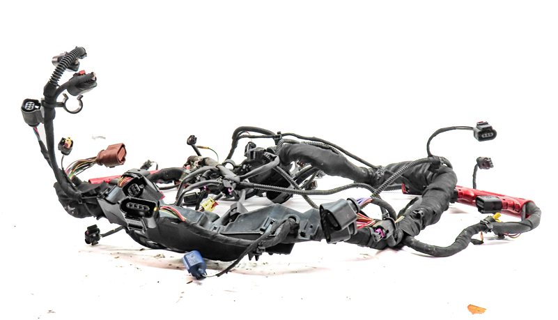 Thumbnail 3: 2017 AUDI Q7 (4M) 3.0L SUPER (CREC) ENGINE MOTOR WIRE WIRING HARNESS LOOM