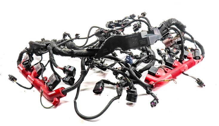 Thumbnail 4: 2017 AUDI Q7 (4M) 3.0L SUPER (CREC) ENGINE MOTOR WIRE WIRING HARNESS LOOM