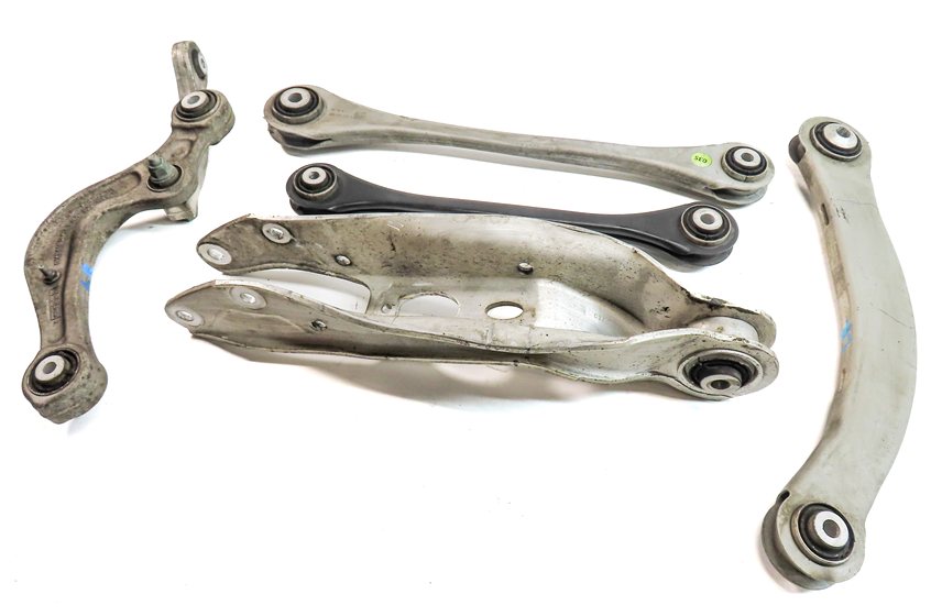 Thumbnail 3: 2017-2022 AUDI Q7 (4M) REAR LEFT DRIVER UPPER LOWER CONTROL ARM SET/5