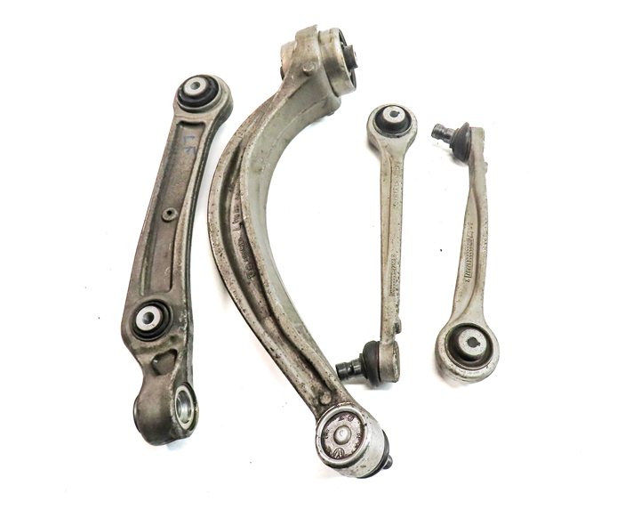 2017-2022 AUDI Q7 (4M) FRONT LEFT DRIVER UPPER & LOWER CONTROL ARM SET-4