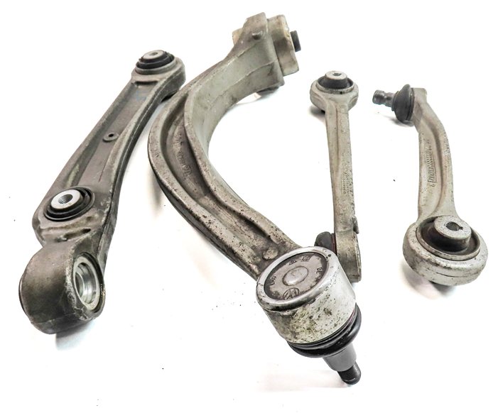 Thumbnail 4: 2017-2022 AUDI Q7 (4M) FRONT LEFT DRIVER UPPER & LOWER CONTROL ARM SET-4