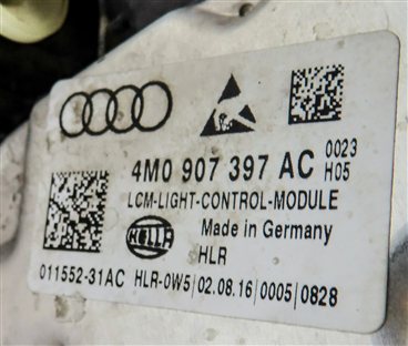 Thumbnail 13: 17-19 AUDI Q7 (4M) LEFT FRONT DRIVER DYNAMIC LED HEADLIGHT LIGHT LAMP (8Q3)