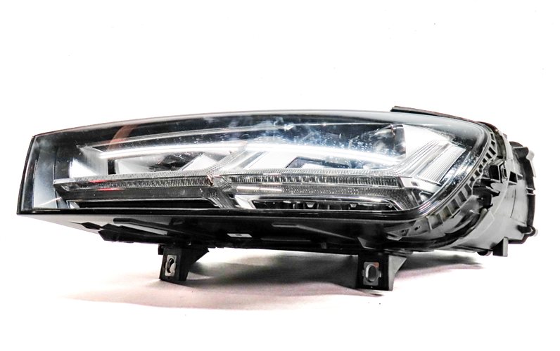 Thumbnail 3: 17-19 AUDI Q7 (4M) LEFT FRONT DRIVER DYNAMIC LED HEADLIGHT LIGHT LAMP (8Q3)