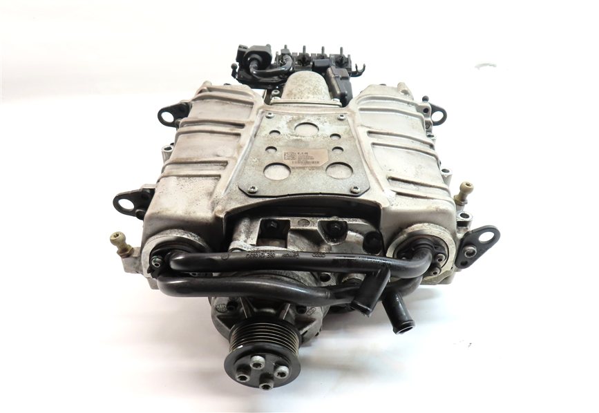Thumbnail 3: 17-19 AUDI Q7 (4M) 3.0L SUPERCHARGED CREC ENGINE SUPERCHARGER SUPER CHARGER