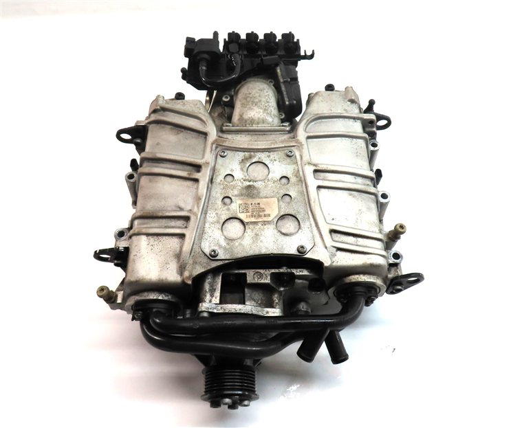 Thumbnail 4: 17-19 AUDI Q7 (4M) 3.0L SUPERCHARGED CREC ENGINE SUPERCHARGER SUPER CHARGER