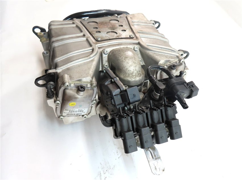 Thumbnail 5: 17-19 AUDI Q7 (4M) 3.0L SUPERCHARGED CREC ENGINE SUPERCHARGER SUPER CHARGER