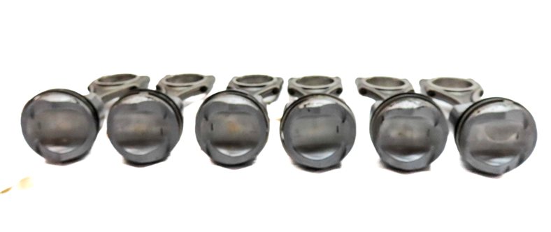 Thumbnail 3: 15-19 AUDI A6 A7 A8 Q7 (C7 D4 4H 4M) 3.0L SUPER PISTON & CONNECTING ROD SET 6