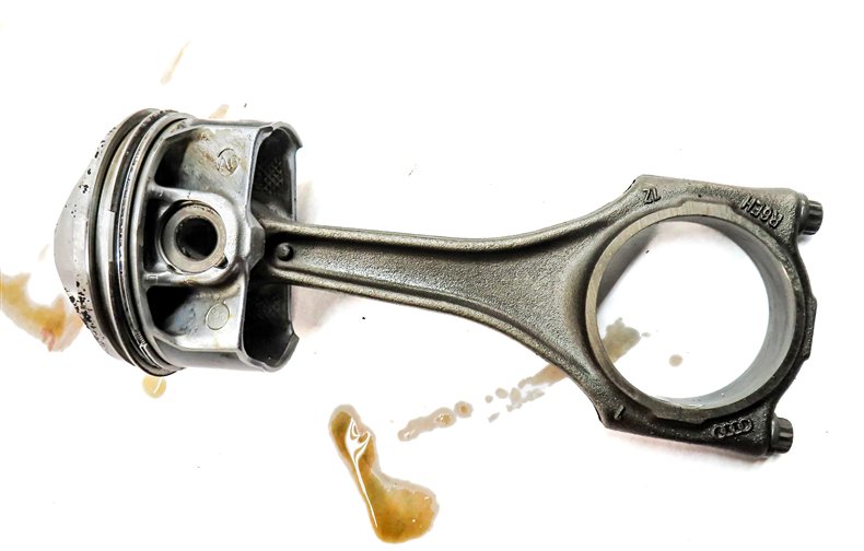 Thumbnail 6: 15-19 AUDI A6 A7 A8 Q7 (C7 D4 4H 4M) 3.0L SUPER PISTON & CONNECTING ROD SET 6