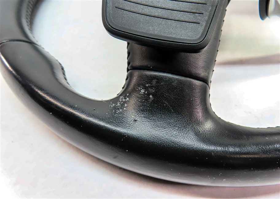 Thumbnail 16: 17-19 AUDI Q7 4M 3 SPOKE SPORT STEERING WHEEL w/SHIFT PADDLES & SWITCHES (Black)