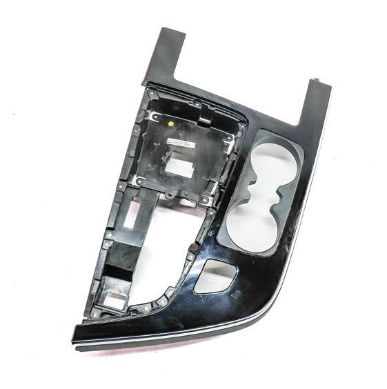 Thumbnail 2: 2017 AUDI Q7 (4M) FRONT CENTER CONSOLE SHIFT CUPHOLDER TRIM PANEL (BLACK)