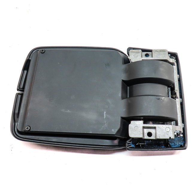 Thumbnail 7: 17-19 AUDI Q7 4M FRONT CENTER CONSOLE COMPARTMENT ARMREST LID COVER (Black)