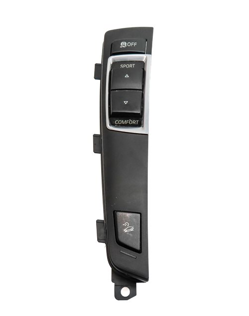 Thumbnail 2: 2013 BMW 528XI (F10) HILL DESCENT TRACTION CONTROL DRIVE SELECT SWITCH PANEL