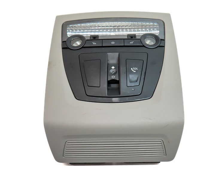 Thumbnail 2: 2013 BMW 528XI (F10) FRONT INTERIOR DOME MAP READING LIGHT LAMP (Gray)