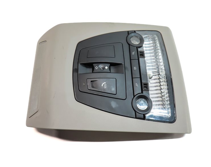 Thumbnail 3: 2013 BMW 528XI (F10) FRONT INTERIOR DOME MAP READING LIGHT LAMP (Gray)
